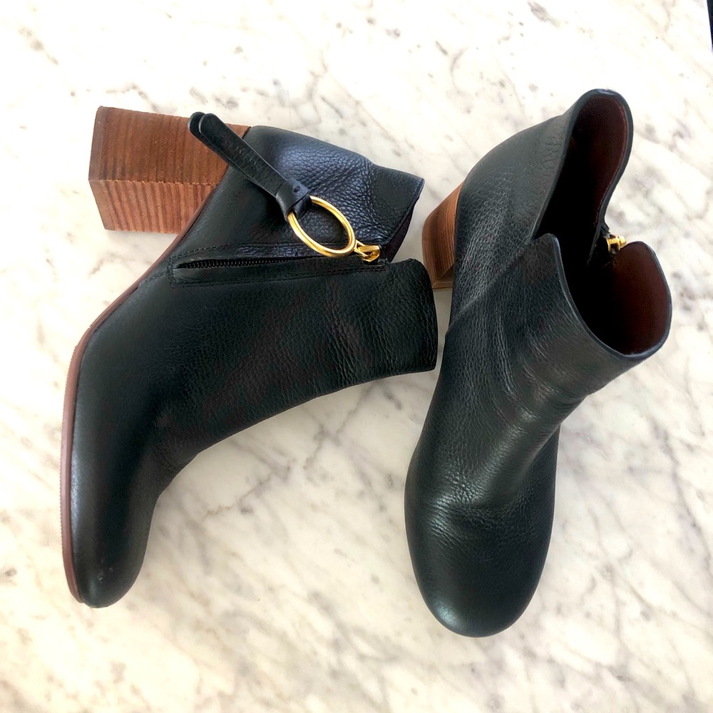 See By Chloe Booties Louise Style Block Heel size 39